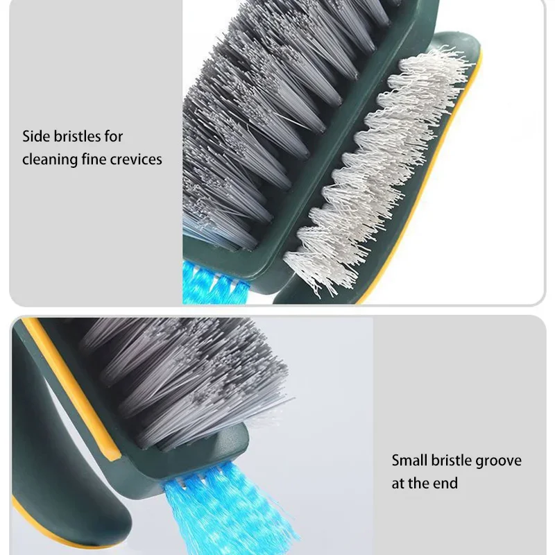 4 in 1 Brush Squeegee Brush For Gap Groove Cleaning Tool Glass Scraper Kitchen Bathroom Floor Tire Cleaner Brushes Home Cleaning - Image 5