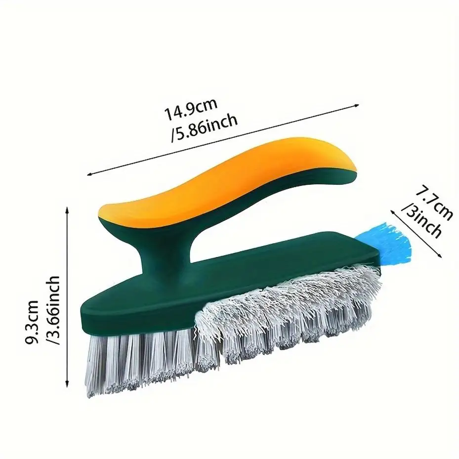 4 in 1 Brush Squeegee for Gap Groove Cleaning Tool Glass Scraper Kitchen Bathroom Floor Tire Cleaner Brushes Home Cleaning Brush - Image 5