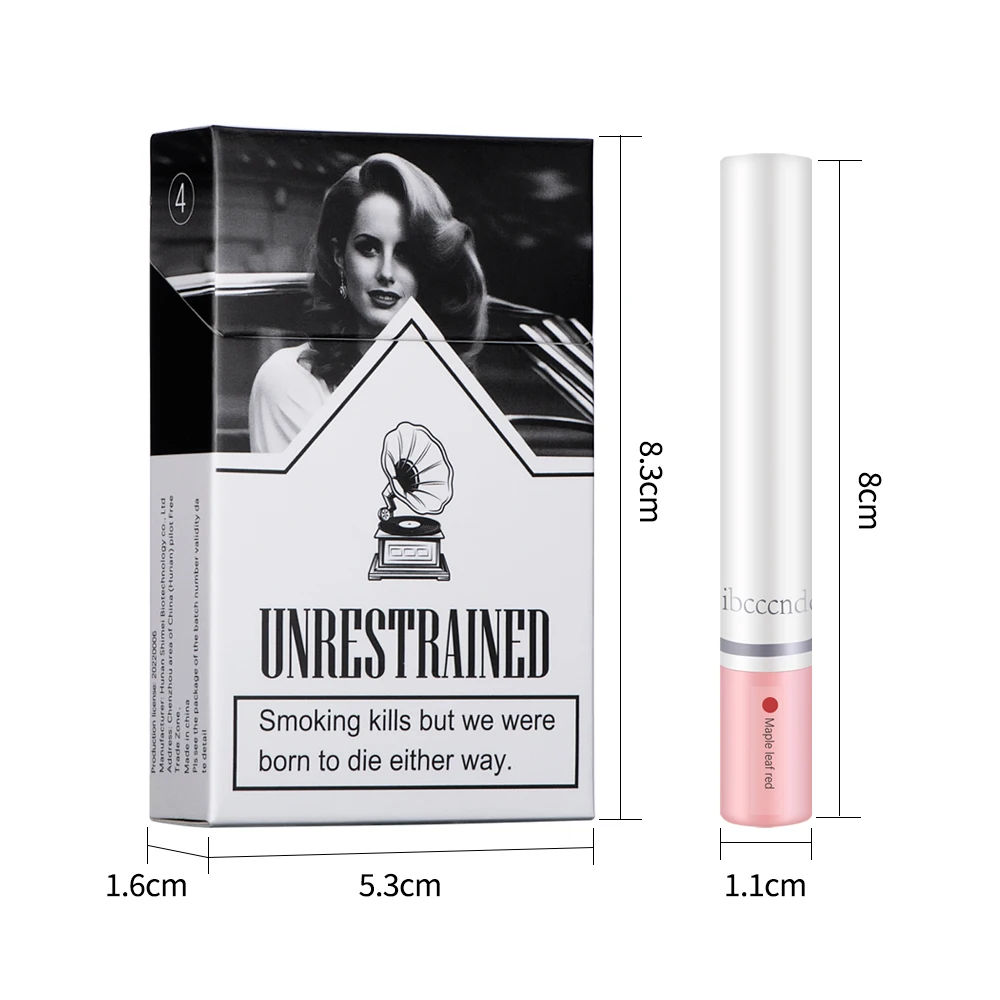 4 pcs/set Cigarette Lipstick Set Long Lasting Lip Glaze Matte Lip Gloss Waterproof Lip Stick Tube Nude Lip Tint Makeup Cosmetics - Image 6