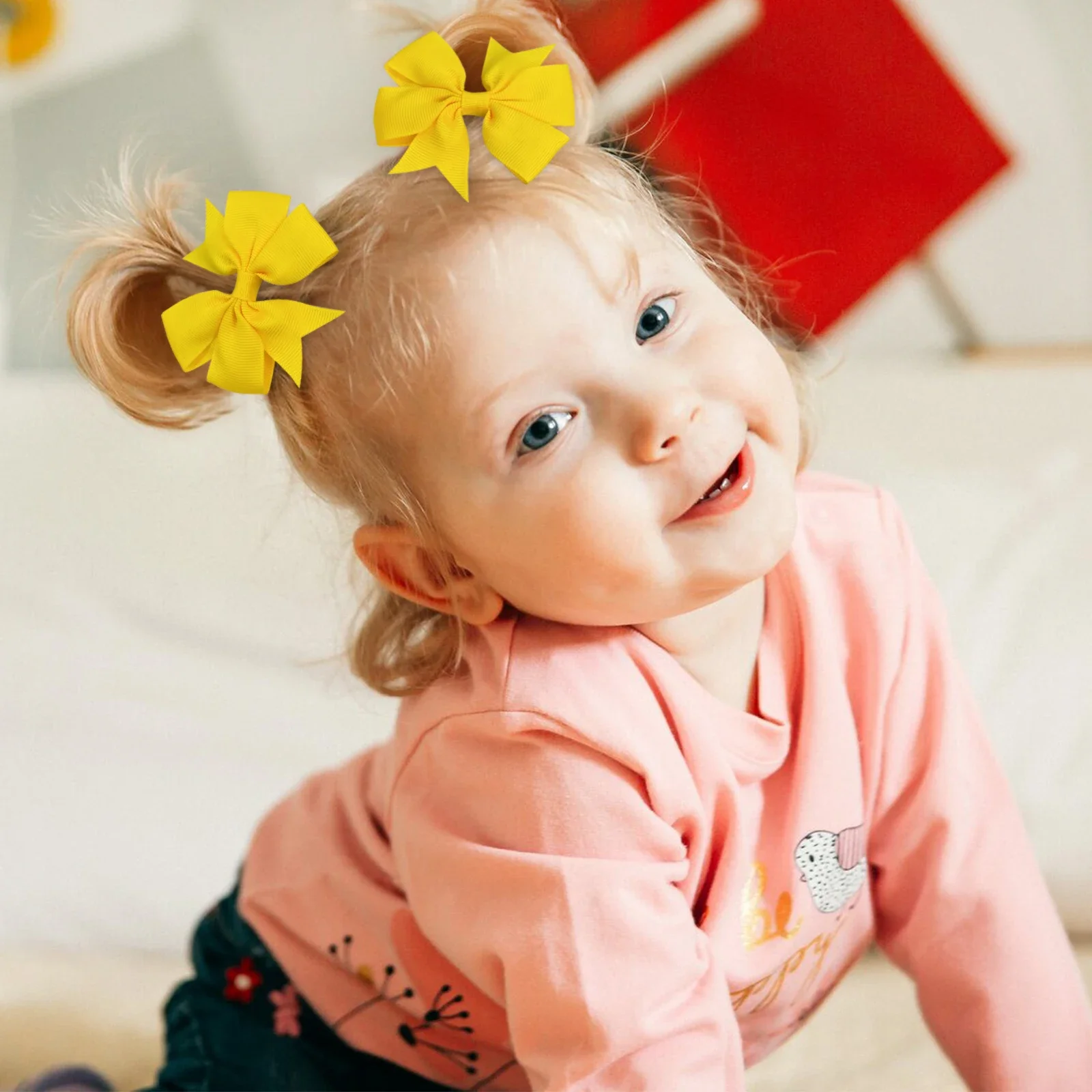 40 Colors 3'' 1pcs Grosgrain Ribbon Hair Bows Clips Girls Handmade Bowknot Hairpin Headwear Kids Hair Accessories Wholesale - Image 2