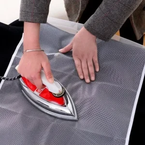 40*90cm Cloth Guard Protective Press Mesh Protective Insulation Ironing Board Cover Random Colors Against Pressing Pad Ironing