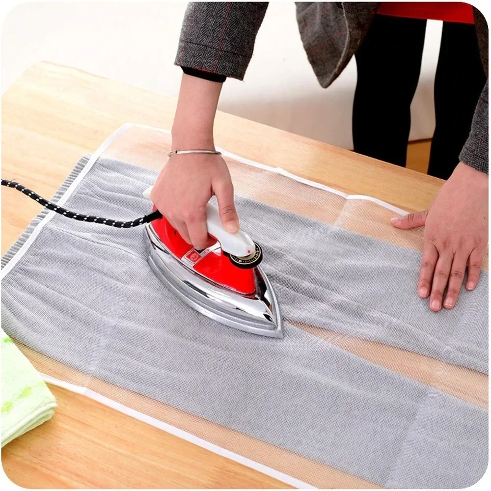 40*90cm Cloth Guard Protective Press Mesh Protective Insulation Ironing Board Cover Random Colors Against Pressing Pad Ironing - Image 5