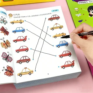 46 Pages Find the Same Objects Math&Logic Workbook | Preschool& Kindergarten Activity Book for Focus&Visual Matching Skills