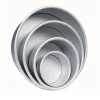 4/6/8/10/12inch Fixed Base Round Cake Pan Aluminum DIY Cakes Pastry Mould Cheesecake Mould Nonstick Cake Tin Kitchen Tools