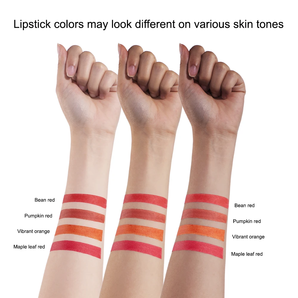 4Colors/set Cigarette Lip Gloss Set Velvet Matte Waterproof Long-lasting Lip Non-Stick Cup Cigarette Lipstick Makeup For Women - Image 5