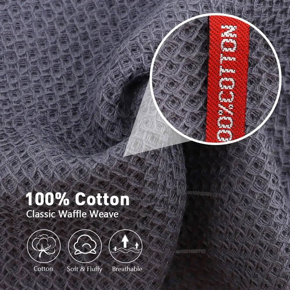 4Pcs Cotton Kitchen Towel Ultra Soft Magic Cleaning Cloth Absorbent Cleaning Rags Thickened Wipe Cloths Dishcloth - Image 2