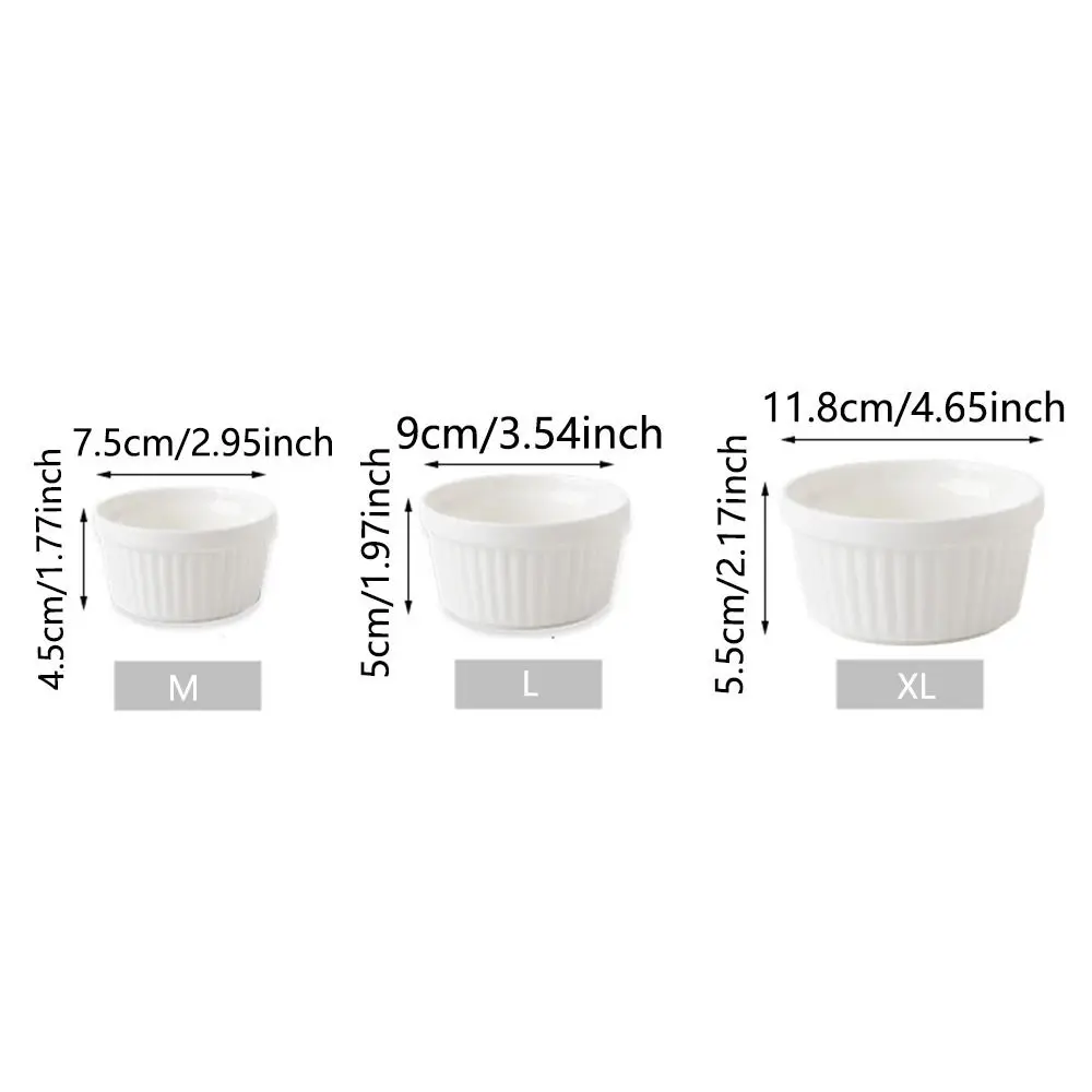4Pcs Dishwasher-Safe Colorful Ramekins for Baking Oven Safe Ceramic Condiment Dish Mini Stackable Creme Brulee Dishes Souffle - Image 6