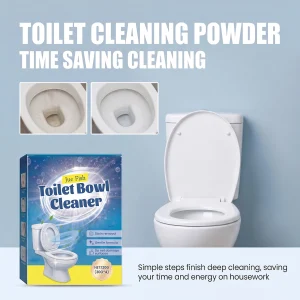 4pcs Toilet Cleaning Powder Stain Limescale Odor Remover Deodorizing Descaling Bowl Cleaner Bathroom Household Cleaning Care