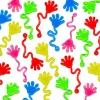 5-20 Pcs Funny Glitter Sticky Hands toy Palm Elastic Sticky Squishy Slap Palm Toy Novelty Gift Party Favors supplies