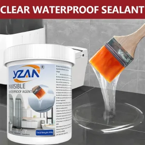 50-450g Invisible waterproof Coating waterproof Sealant Roof Sealant hose Sealant Uretan Paint Anti-Leaking waterproof Coating Glue Anti-Leakage, Repair Material
