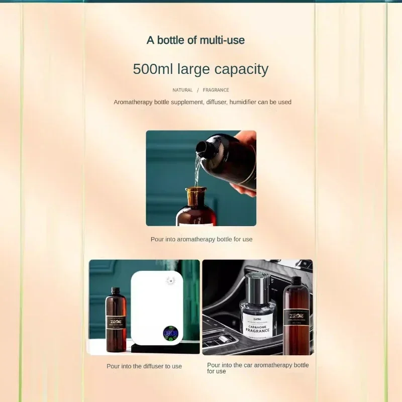 500ml Hotel Series Healton Shangri-La Essential Oils Refills Bedroom Fragrance Oil Aromatic Diffuser Home Perfume Aroma Oil - Image 5