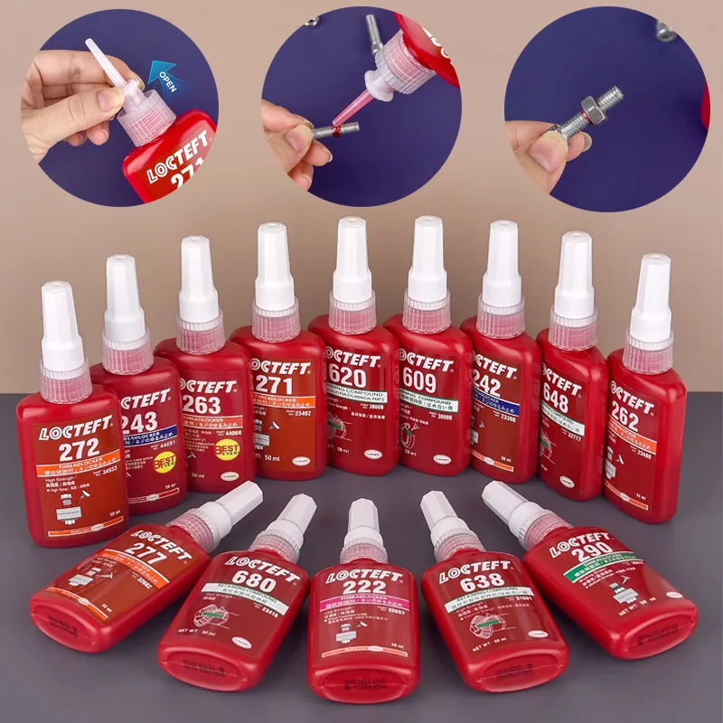 50ml Threadlocker Screw Glue Anaerobic Threadlocker Screw Adhesive Glue Anti-loose Thread Locking Agent Anaerobic Adhesive Caulk - Image 4
