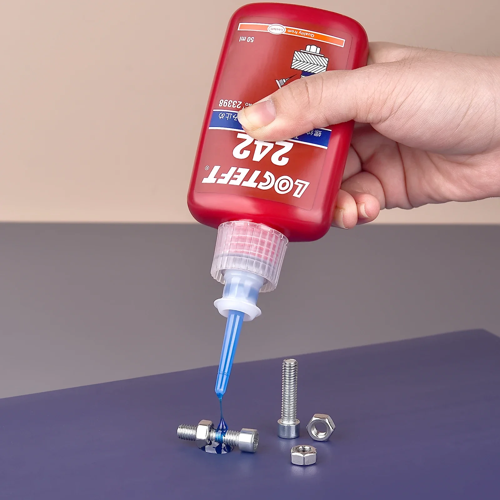 50ml Threadlocker Screw Glue Anaerobic Threadlocker Screw Adhesive Glue Anti-loose Thread Locking Agent Anaerobic Adhesive Caulk - Image 5