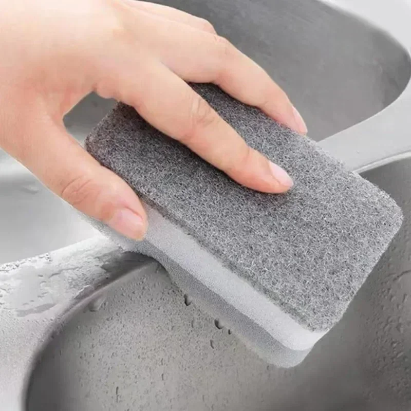5/50PCS Magic Cleaning Sponges Reusable Pan Pot Dishwashing Scouring Pads Household Kitchen Sponge Wipes Brush Clean Tools - Image 2