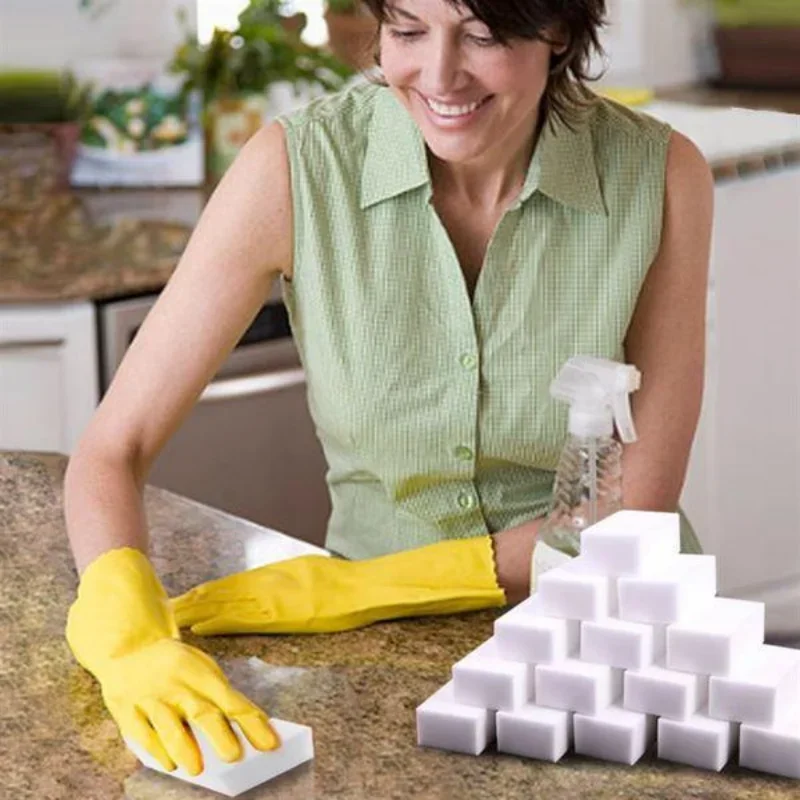 5/50PCS Melamine Sponge Magic Sponge Eraser Melamine Sponge Cleaner Cleaning Sponges for Kitchen Bathroom Cleaning Tools - Image 4