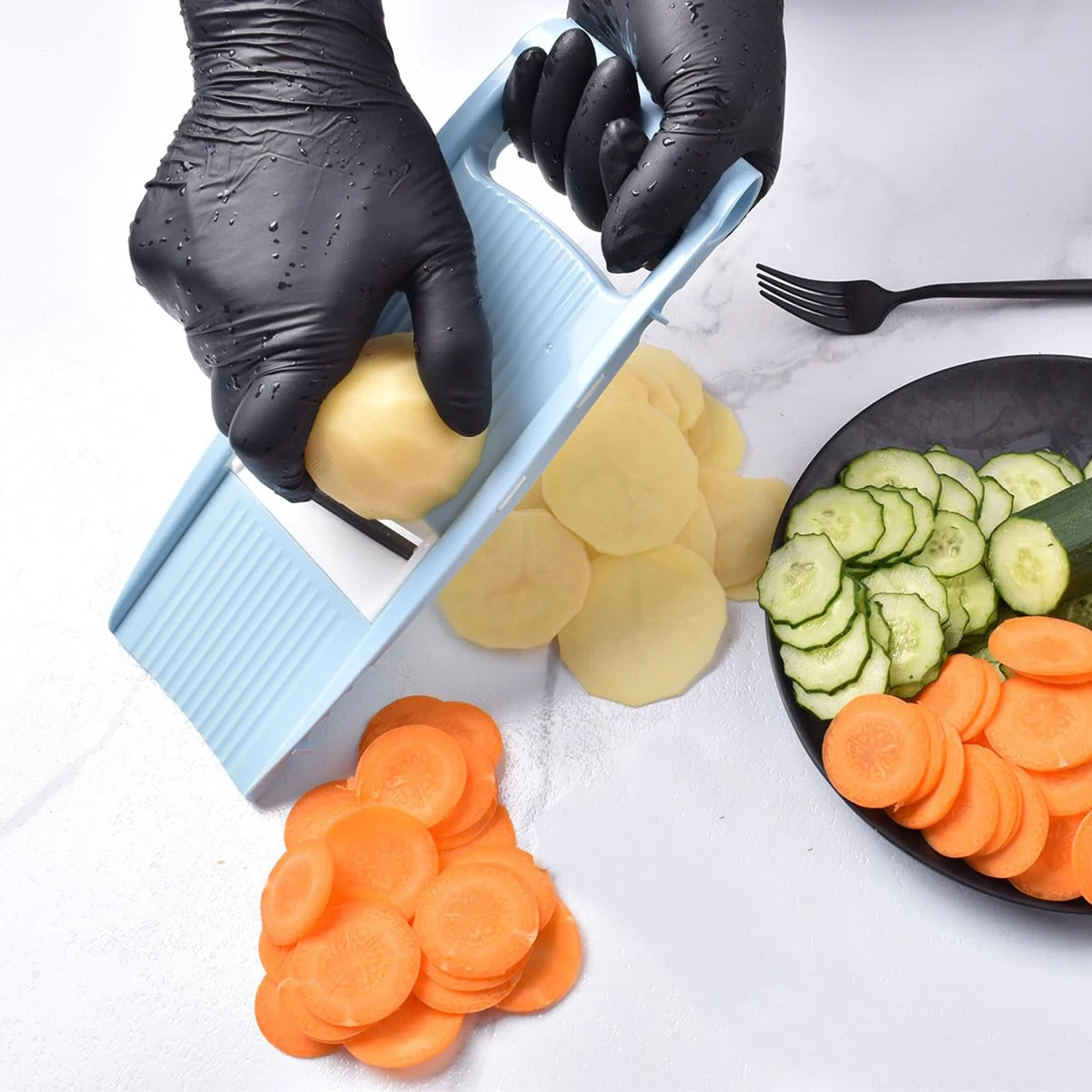 5/7 In1 Vegetable Fruit Slicer Multifunctional Manual Food Grater Cutter Potato Household Chopper Kitchen Veggie Dicer Gadgets - Image 2