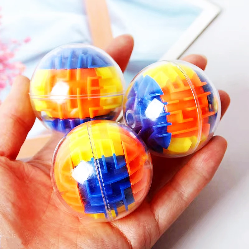 5PC Mini Fun Ball Maze Educational Toys Kids Birthday Party Favors Parent-Child Games Gift Bags Pinata Fillers Boys Girls Prizes - Image 3