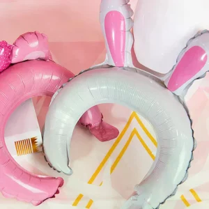 5pcs Cute Headband Balloon Cute Cartoon Animal Balloon Kids Birthday Party Decoration Baby Shower Children's Toys