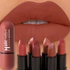 6-Color Matte Lipstick: Velvet Lip Color, Smooth, Waterproof, Long-Lasting Color Lip Makeup,High Pigment,Sexy Nude Lip Stick