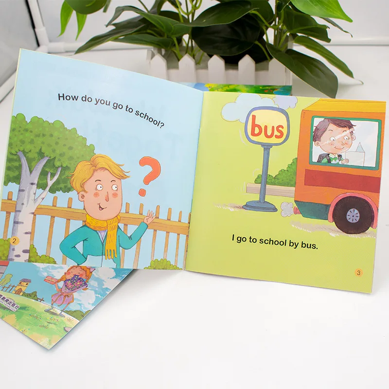 60pcs/Set Video Reading Children's English Early Learning Picture Book Storybook Enlightenment Cognitive Tale Bedtime Story - Image 6