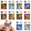 6/12/18Pcs Cartoon Christmas 16 Grid Puzzle for Christmas Party New Year Spring Festival Gift Gift Bag Christmas Stocking Filler