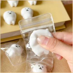 6/12pcs Self Deprecating Bear Pinch Fun Toy - Cute Expression Stress Relieving Little Nose Ga Children's Prize Gifts For Kids