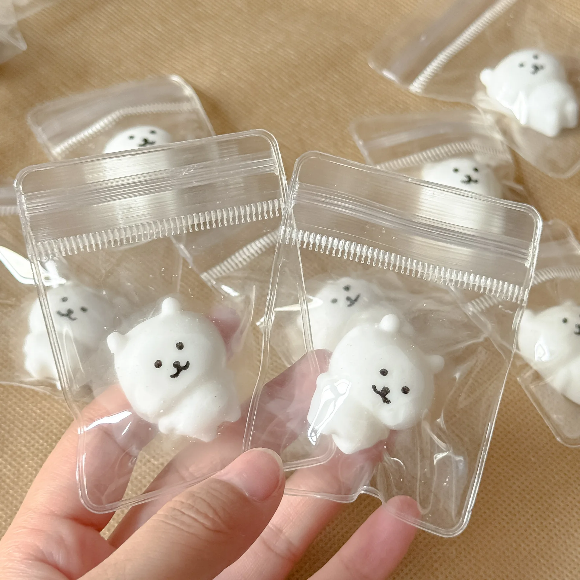 6/12pcs Self Deprecating Bear Pinch Fun Toy - Cute Expression Stress Relieving Little Nose Ga Children's Prize Gifts For Kids - Image 6