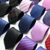67 Styles Men's Ties Solid Color Stripe Flower Floral 7-8cm Jacquard Necktie Accessories Daily Wear Cravat Wedding Party Gift
