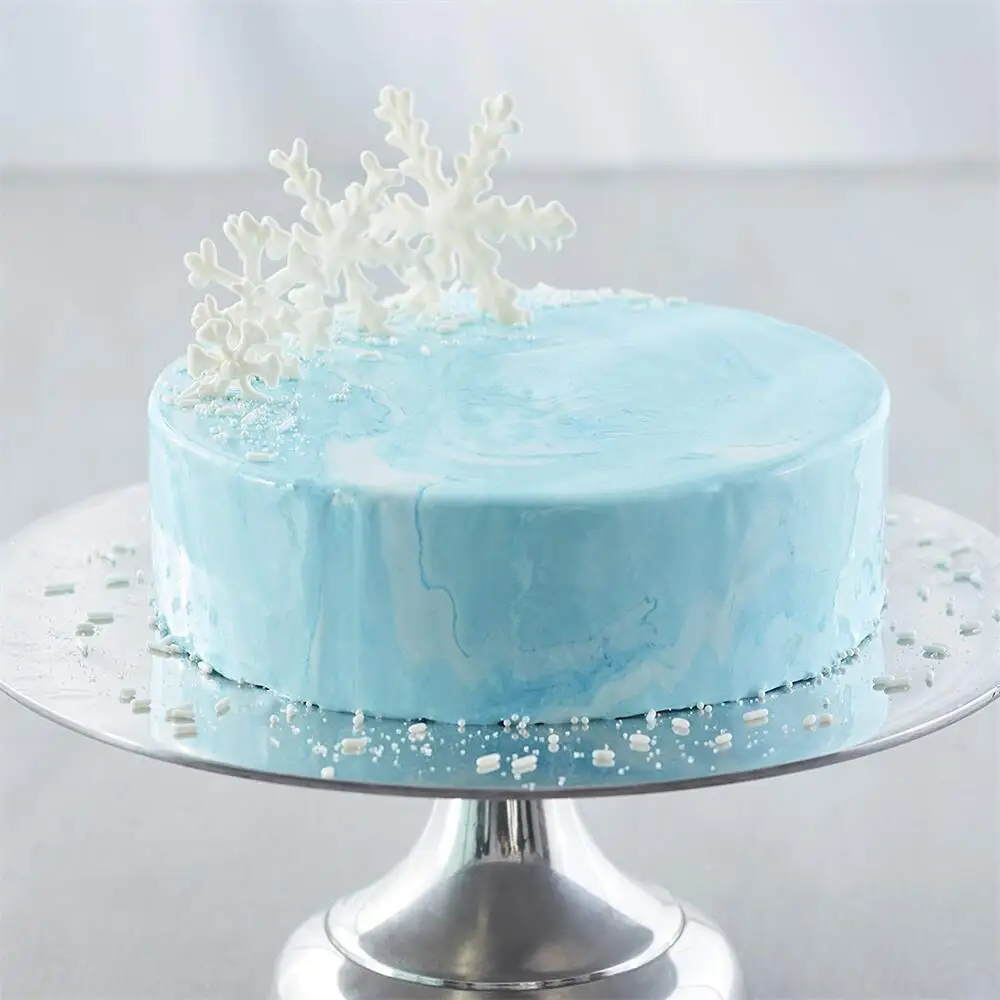 6/8/10/12 Inch Fixed Base Cake Pan/Tin Round Aluminum Bake Pan With Scrub Sponge Cake Scraper/Stripping Cheesecake Mould 10073 - Image 2