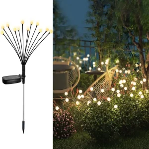 6/8/10LED Solar Lights Garden Firefly Lights Outdoor Garden Wedding Halloween and Christmas Atmosphere Decorations
