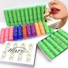 6PCS/BOX Magic Color Changing Lip Balm Set Long Lasting Butterfly Lip Liner Waterproof Sexy Velvet Lipstick for Lip Care Makeup