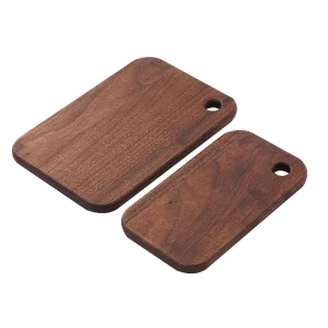800ml/1.4l Lunch Box Outdoor Cutting Boards Walnut Wooden Double-sidedMini Fruit Cutting Board Reusable Portable Chopping Boards