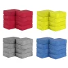 8PCS Microfibre Car Wax Applicator Pads Soft Auto Detailing Wax Sponge Rectangle Foam Car Paint Care Polishing Pad Auto Cleaning