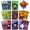8Pcs Halloween Mix Match Face Collage Stickers, Spooky Cartoon Character Decals for Suitcase, Water Bottle Giajar Sticker Store
