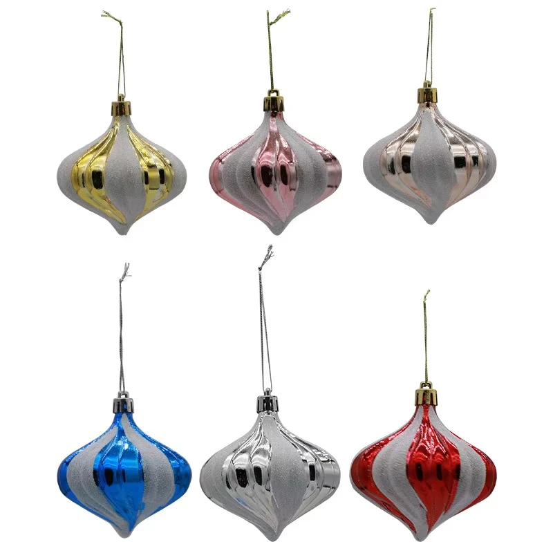 8cm Christmas Balls Set Party Wedding Decorations Christmas Tree Decorations Christmas Ornaments Toys Christmas Balls New Year - Image 4