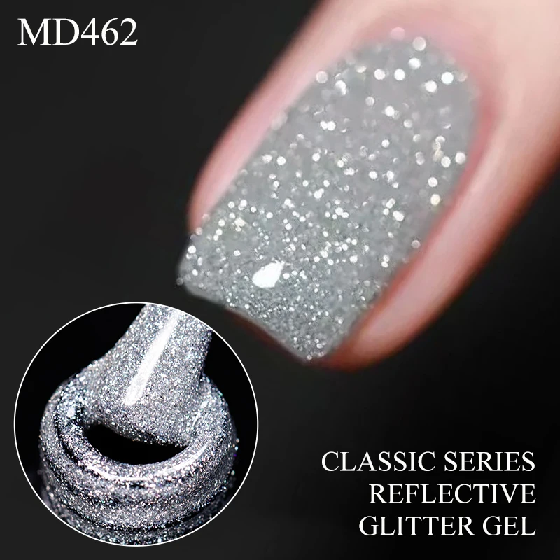 8ml Classic Series Reflective Glitter Gel Nail Polish High Gloss Shiny UV LED Soak Off Nail Supplies Manicure DIY Varnishes - Image 2
