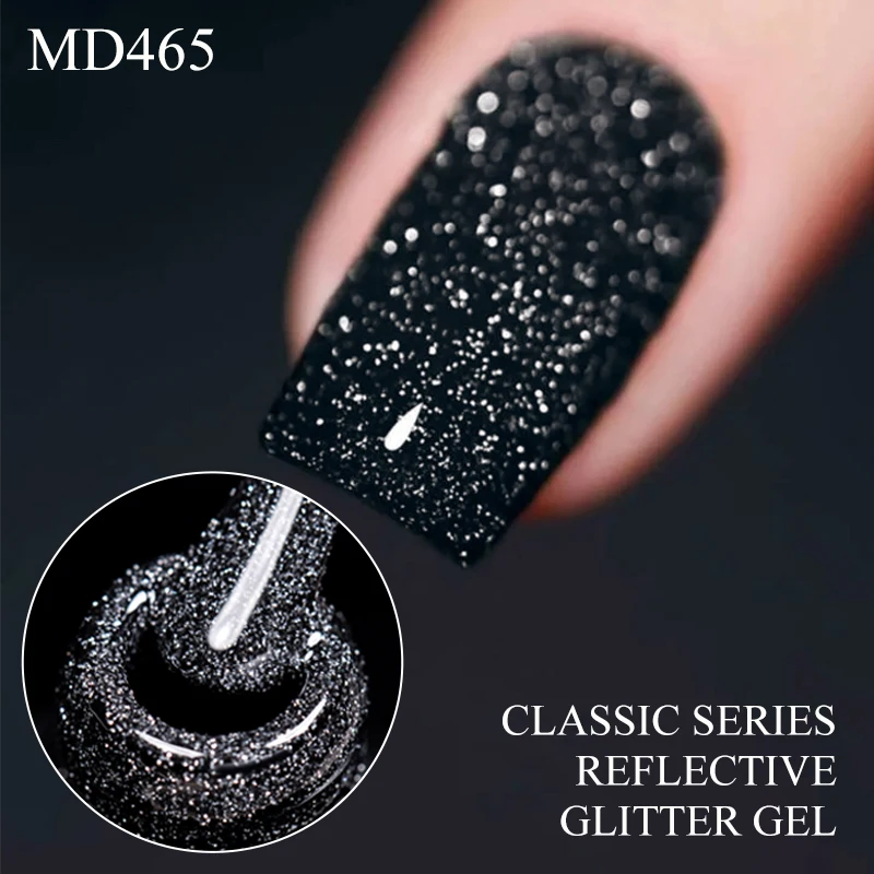8ml Classic Series Reflective Glitter Gel Nail Polish High Gloss Shiny UV LED Soak Off Nail Supplies Manicure DIY Varnishes - Image 3