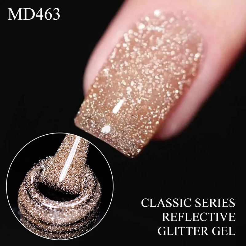 8ml Classic Series Reflective Glitter Gel Nail Polish High Gloss Shiny UV LED Soak Off Nail Supplies Manicure DIY Varnishes - Image 4