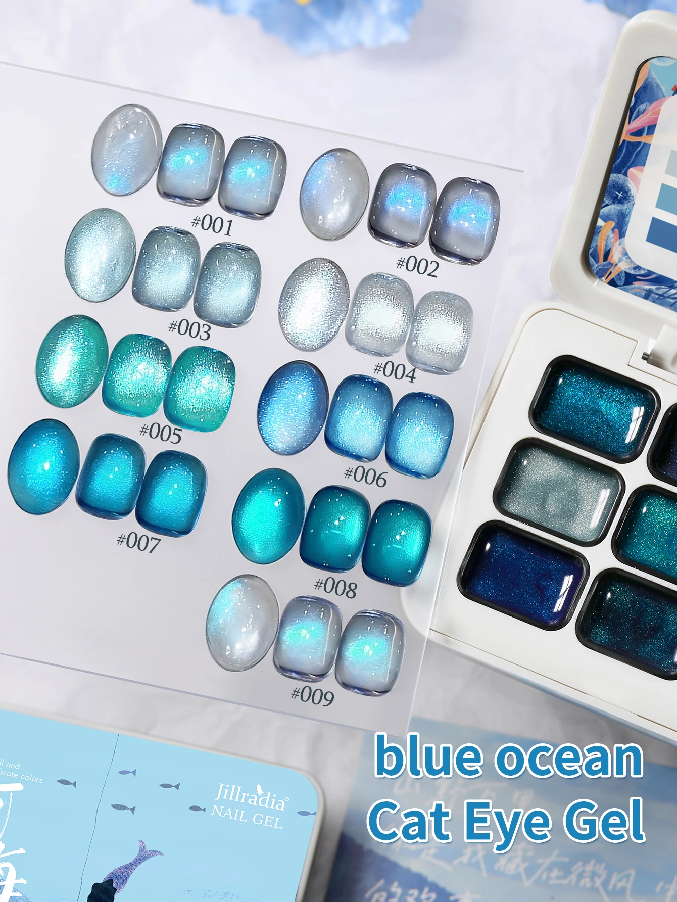 9 Colors Patting Gel Smudge Canned High Saturation Popular Semi-Solid Nail Polish Gel Nail Salon Special - Image 4