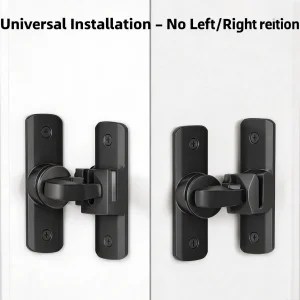 90/180 Degree Flip Door Lock Home Security Sliding Door Latch Small Gate Latches Hardware Anti-theft Lock Zinc Alloy Door Bolts