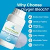 99% Pure Sodium Percarbonate Oxygen Bleach Powder. Chlorine-Free Laundry Stain Remover & Whitener.Color-Safe All-Purpose Cleaner