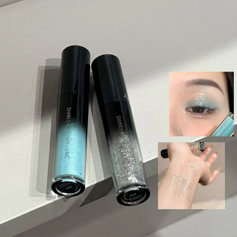 ART VALUE Glitter Liquid Eyeshadow Pearly Shimmer Eyeshadow Fine Shiny Eyes Makeup Charming Eyeliner Shadow Highlighter Cosmetic - Image 5