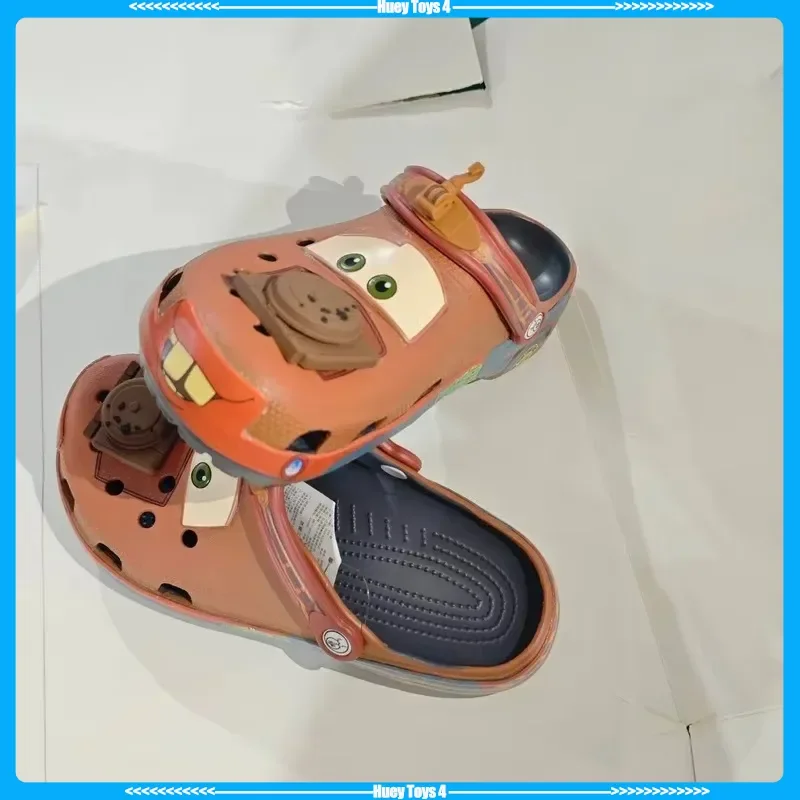 Adult Cartoon Mater Slippers Cars Shoes Outdoor Sandals Cute Figurine Anime Trailer Character Cave Shoes Sandals Eva Shoes Gift - Image 5