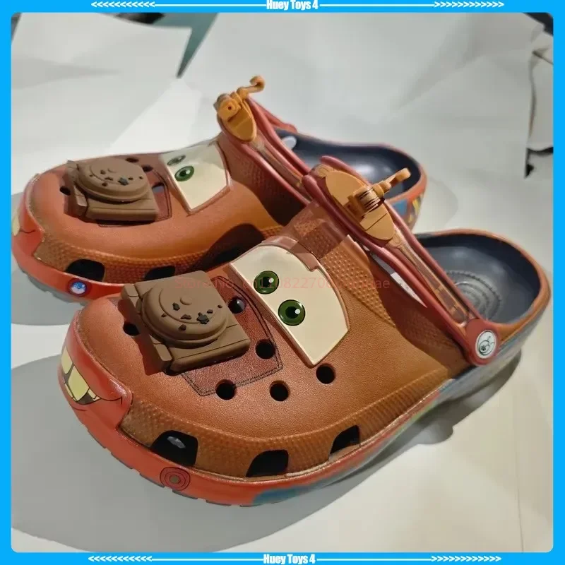 Adult Cartoon Mater Slippers Cars Shoes Outdoor Sandals Cute Figurine Anime Trailer Character Cave Shoes Sandals Eva Shoes Gift - Image 6