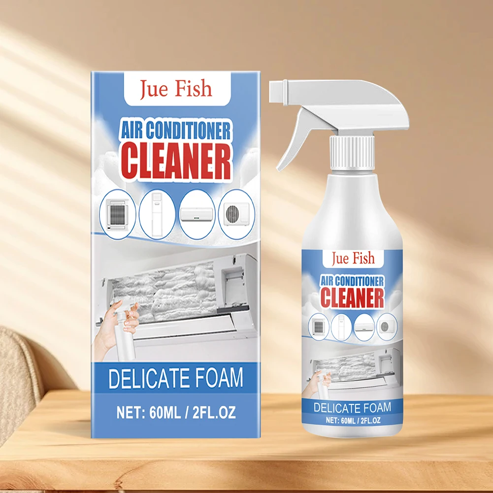 Air Conditioner Cleaner Coil Dirt Clean Washing Foam Spray Deodorizer Radiators Fan Cleaner Home Air Conditioner Cleaning Agent - Image 4