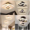 Aisle LED Lamps Three-color Lamp Modern Simple Style Ceiling Lamp Bedroom Lamp Surface Mounted Restaurant Lamp Home