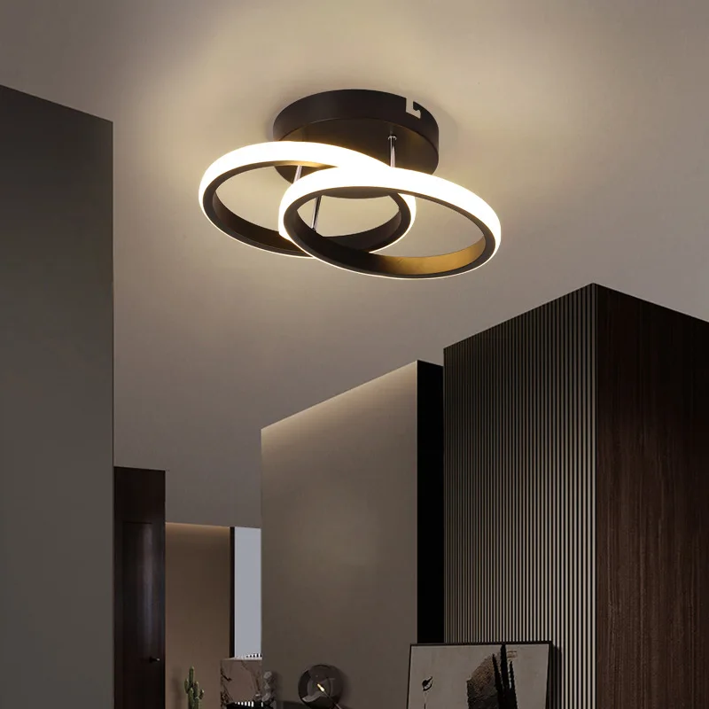 Aisle LED Lamps Three-color Lamp Modern Simple Style Ceiling Lamp Bedroom Lamp Surface Mounted Restaurant Lamp Home - Image 4