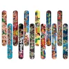 Anime Themed 12 24Pcs Slap Bracelets Snap Band Children Birthday Favors Gifts Souvenirs Baby Shower Christmas Stocking Filler