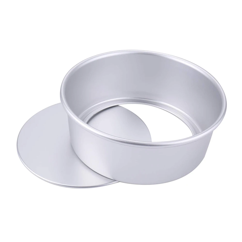 Anodized Aluminum Set 4/6/8/10 Inch Fixed/Removable Bottom Mold Round Chiffon/Angel Baking Cheesecake Tin 0059 - Image 2