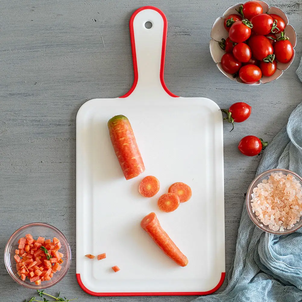 Anti-Slip Flexible Cutting Board PP Material Multi-Use Kitchen Board for Meat Vegetable Fruit Fish Easy Clean Safe Kitchen